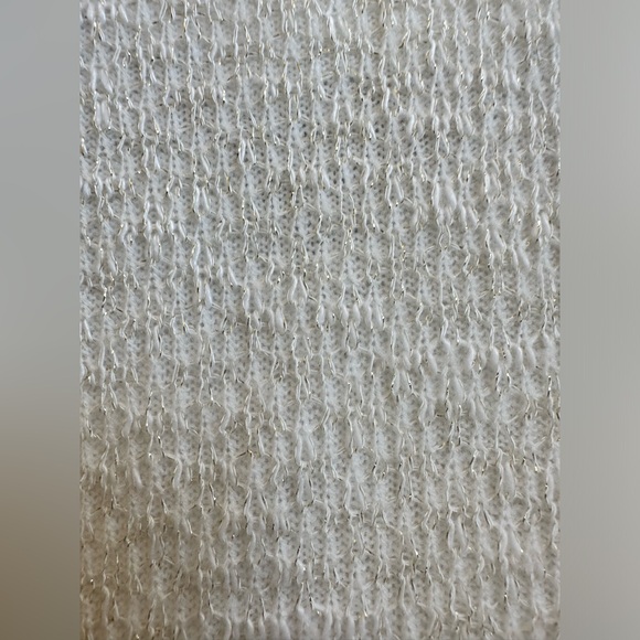 Ja2K Beige puff sleeve Cardigan with gold buttons Size Small - Picture 13 of 13